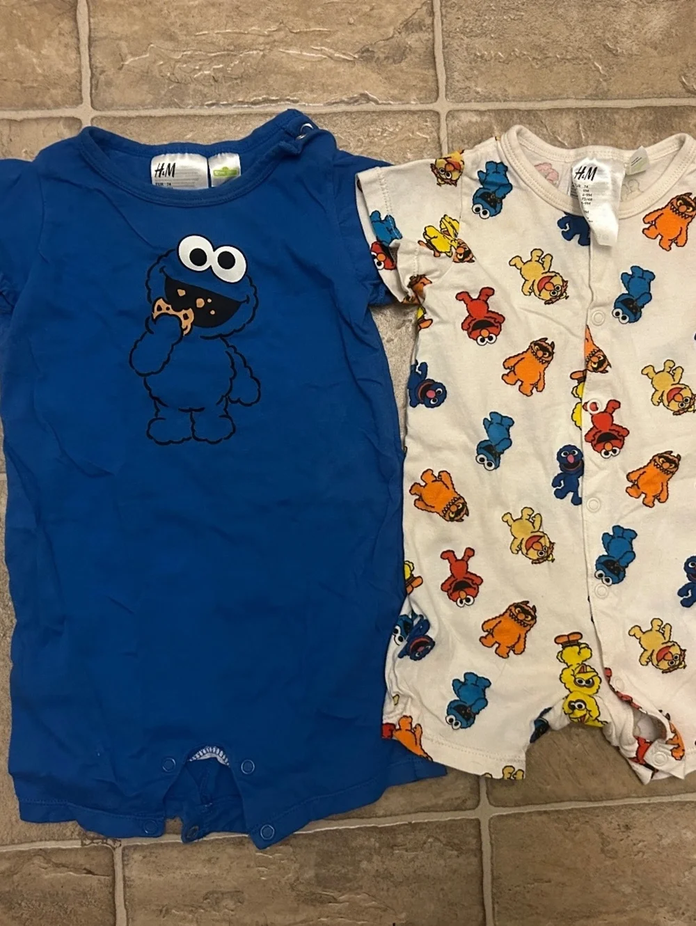 Baby Boy 9M Clothes Bundle 8 Pc Nike Gap H&M Carters Sesame Street Football